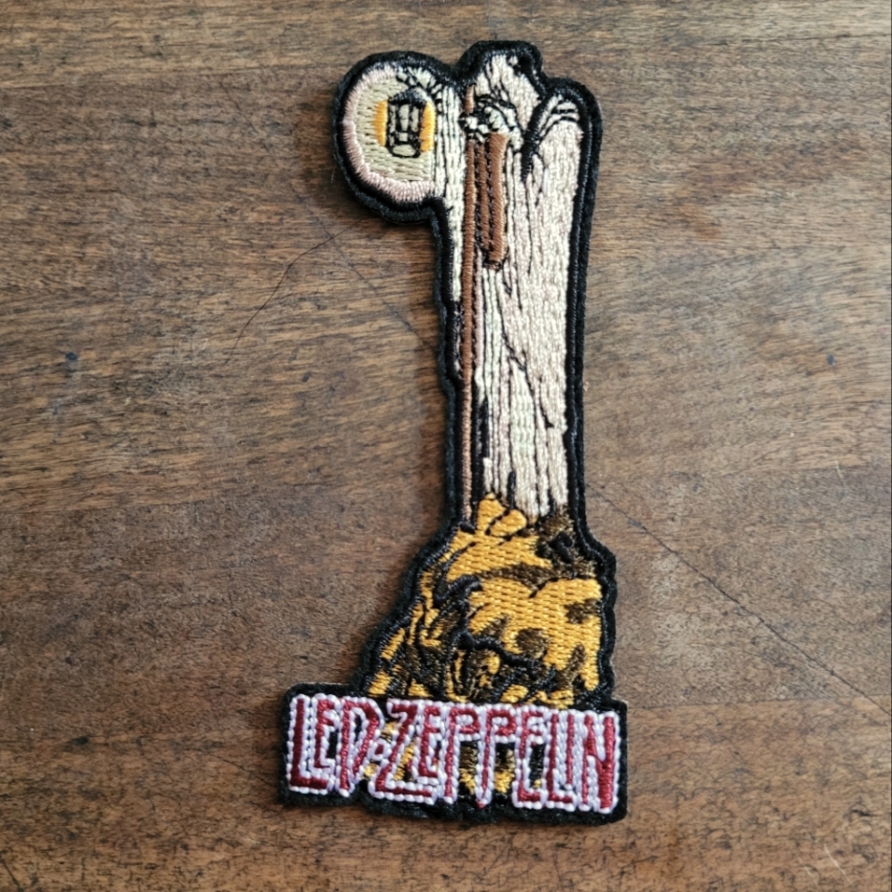 Led Zeppelin  Tarot Hermit Vintage 90's Iron on Patch